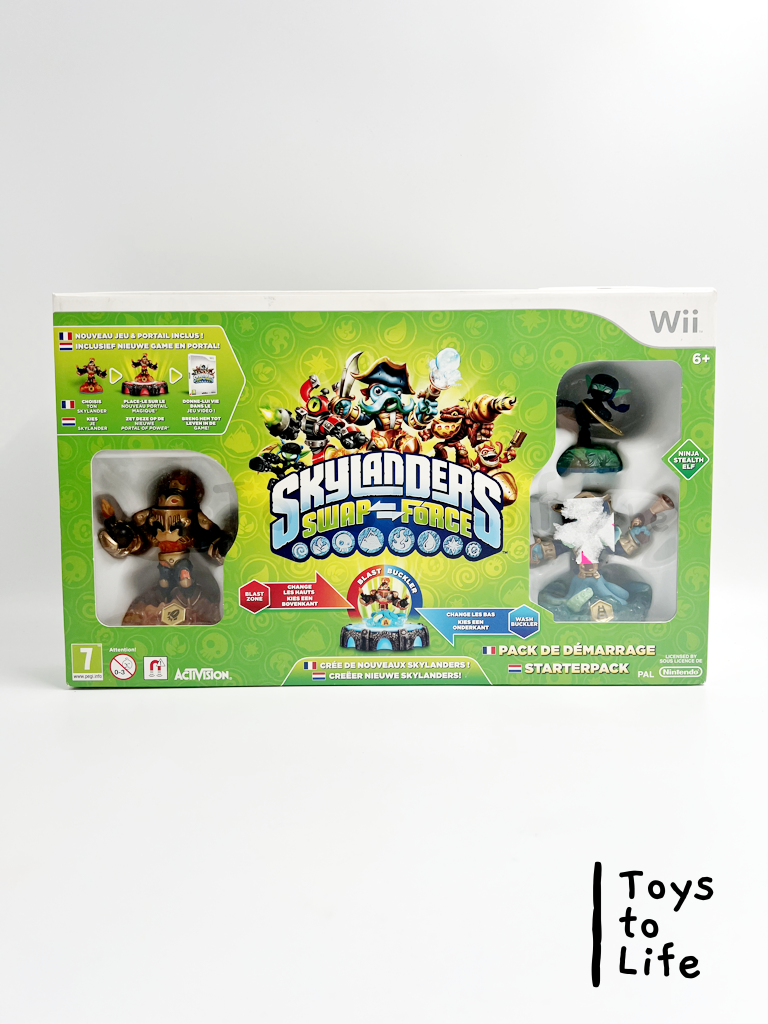 Skylanders Swap Force Starter Pack - Wii - IN BOX (damaged)