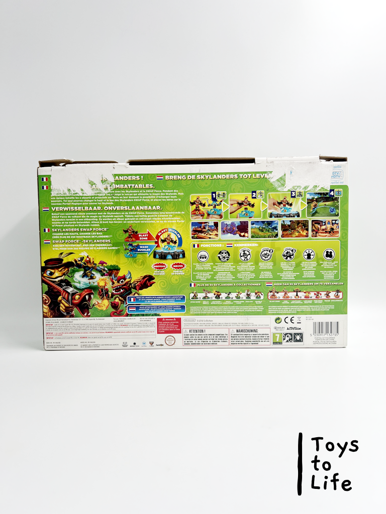 Skylanders Swap Force Starter Pack - Wii - IN BOX (damaged)