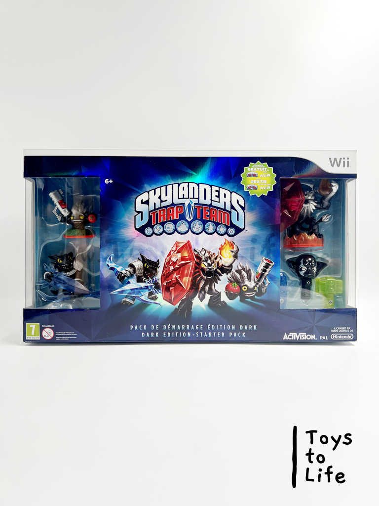 Skylanders Trap Team Dark Starter Pack - Wii - IN BOX