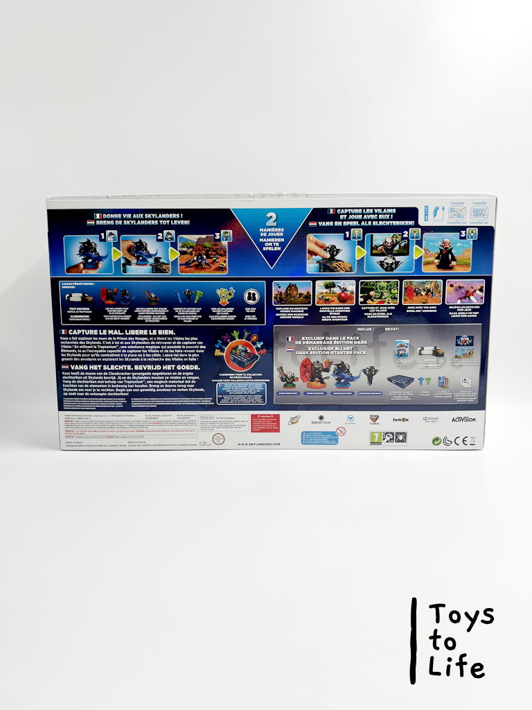 Skylanders Trap Team Dark Starter Pack - Wii - IN BOX