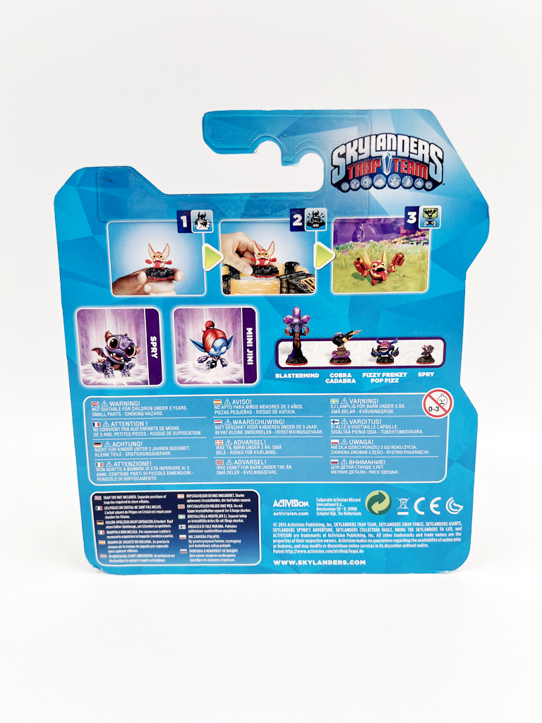 Spry & Mini Jini - NIEUW - Skylanders Trap Team