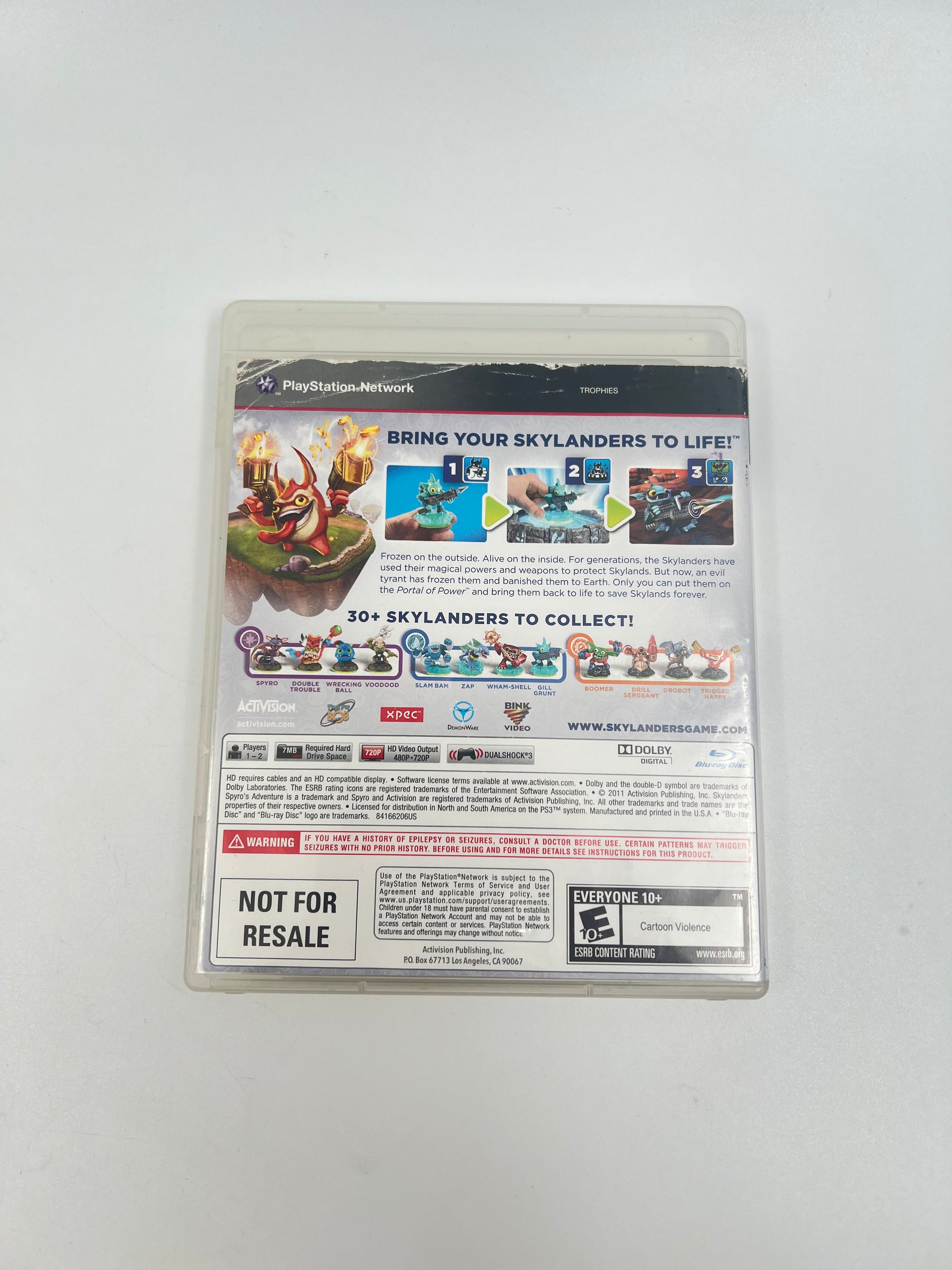 Skylanders Spyro's Adventure (PS3)