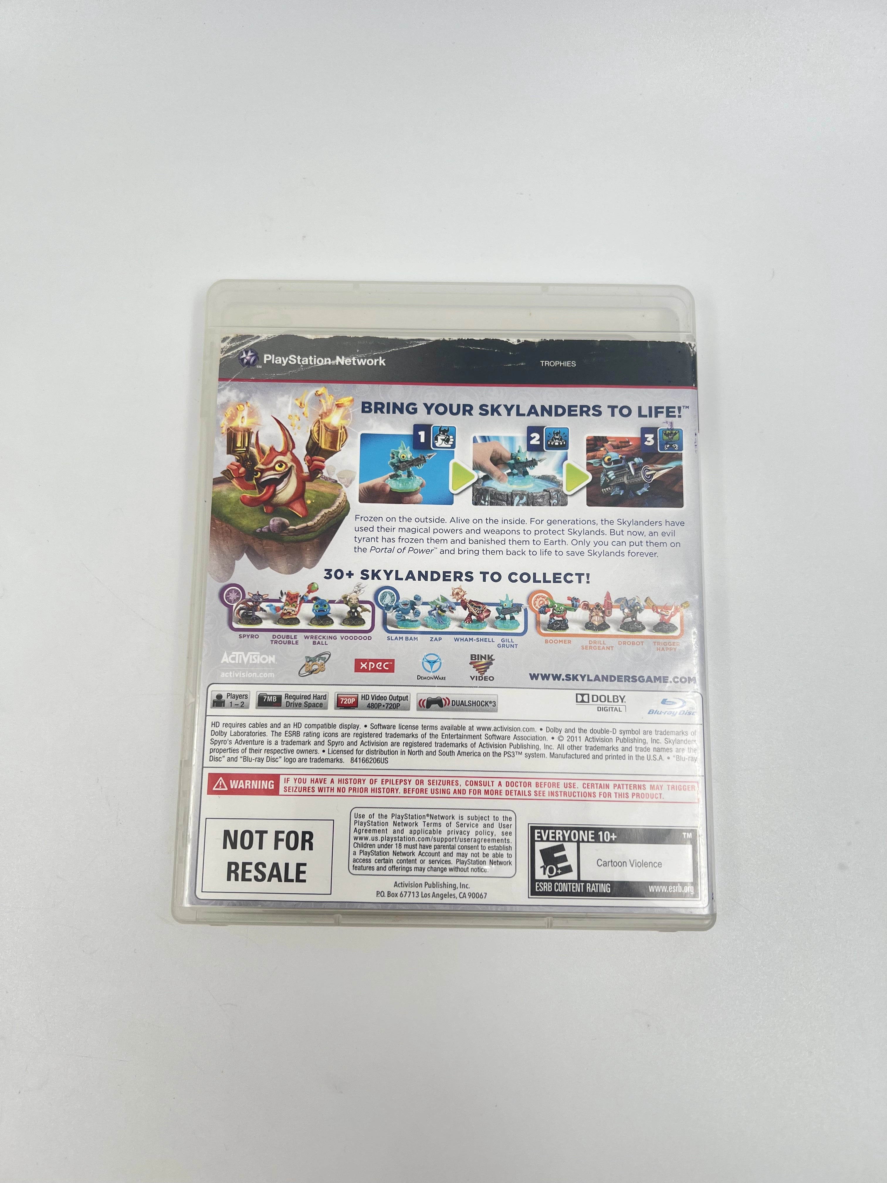 Skylanders Spyro's Adventure (PS3)