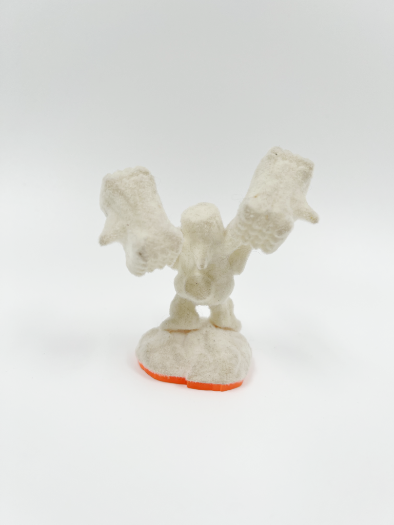 Stump Smash White Flocked