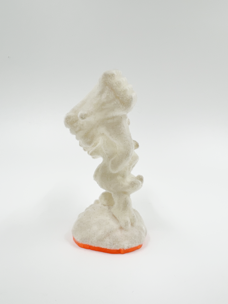 Stump Smash White Flocked