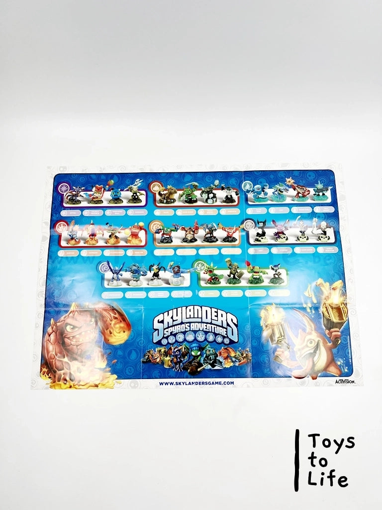 Skylanders Spyro's Adventure Starter Pack Poster