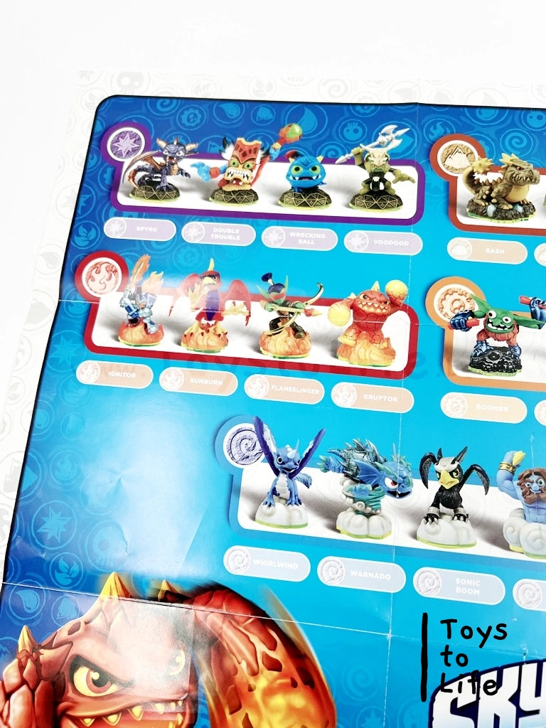 Skylanders Spyro's Adventure Starter Pack Poster
