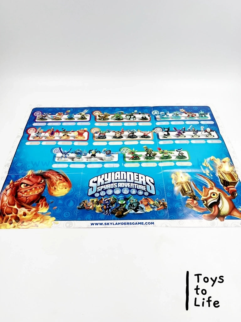 Skylanders Spyro's Adventure Starter Pack Poster