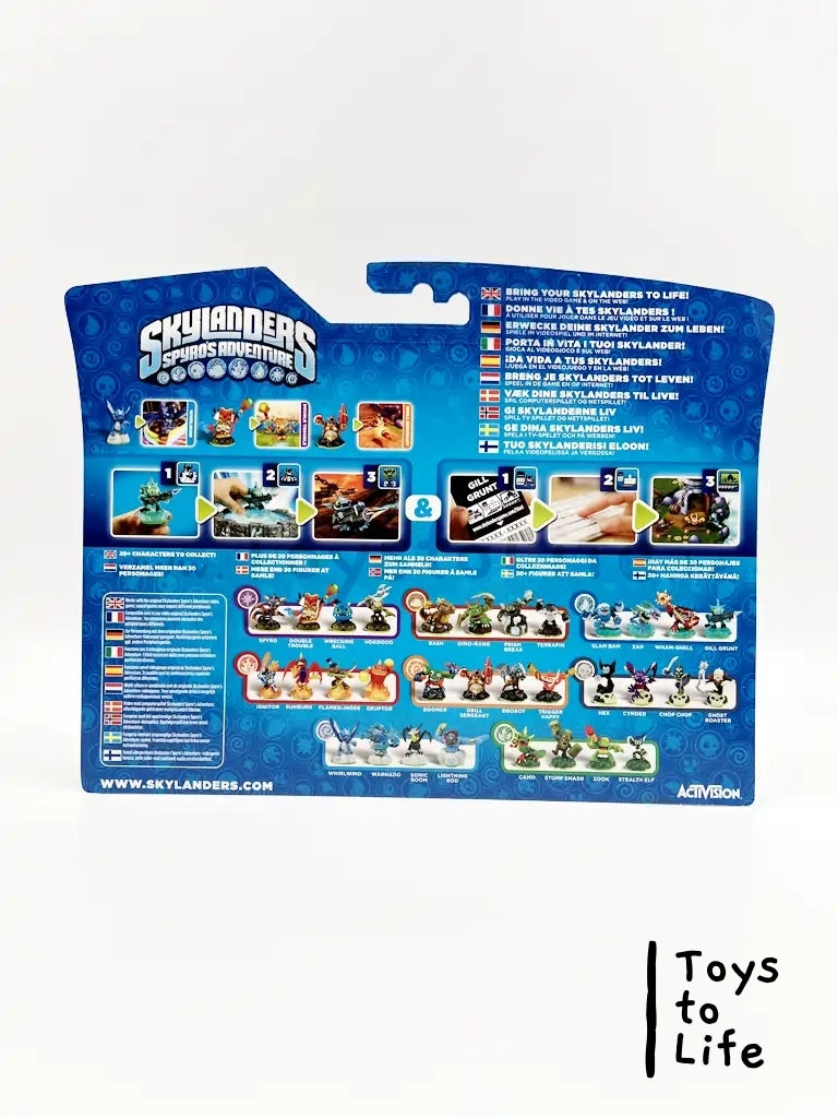 Triple Pack - Whirlwind - Double Trouble - Drill Sergeant - Skylanders Spyro's Adventure