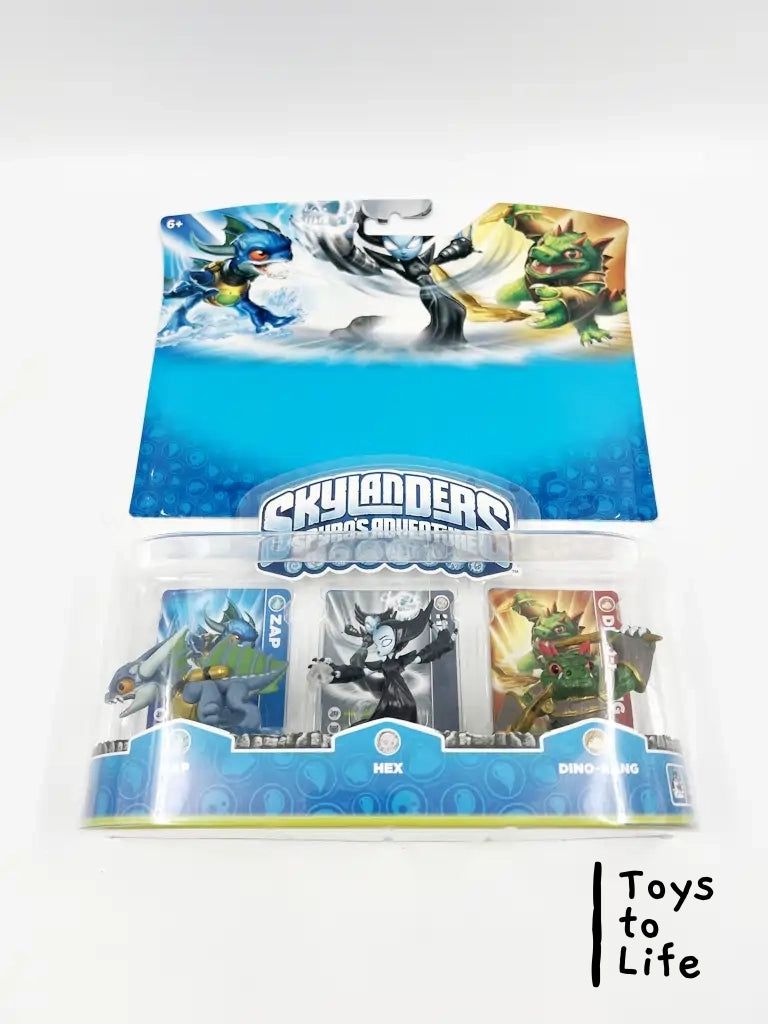 Triple Pack - Zap - Hex - Dino-Rang - Skylanders Spyro's Adventure
