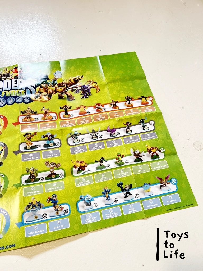 Skylanders Swap Force 3DS Poster