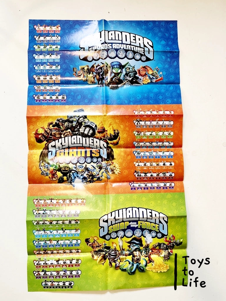 Skylanders Swap Force Dark Starter Pack Poster