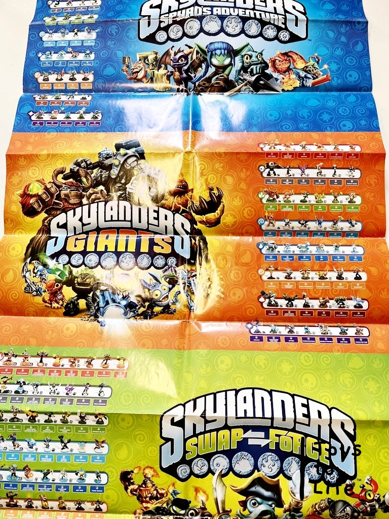 Skylanders Swap Force Dark Starter Pack Poster