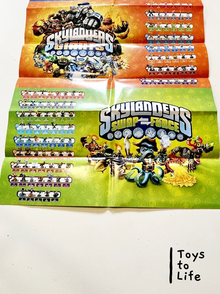 Skylanders Swap Force Dark Starter Pack Poster