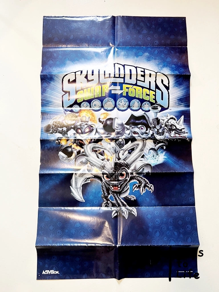 Skylanders Swap Force Dark Starter Pack Poster