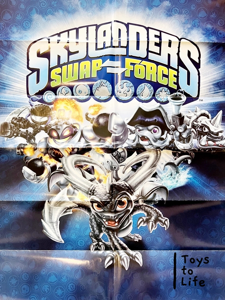 Skylanders Swap Force Dark Starter Pack Poster