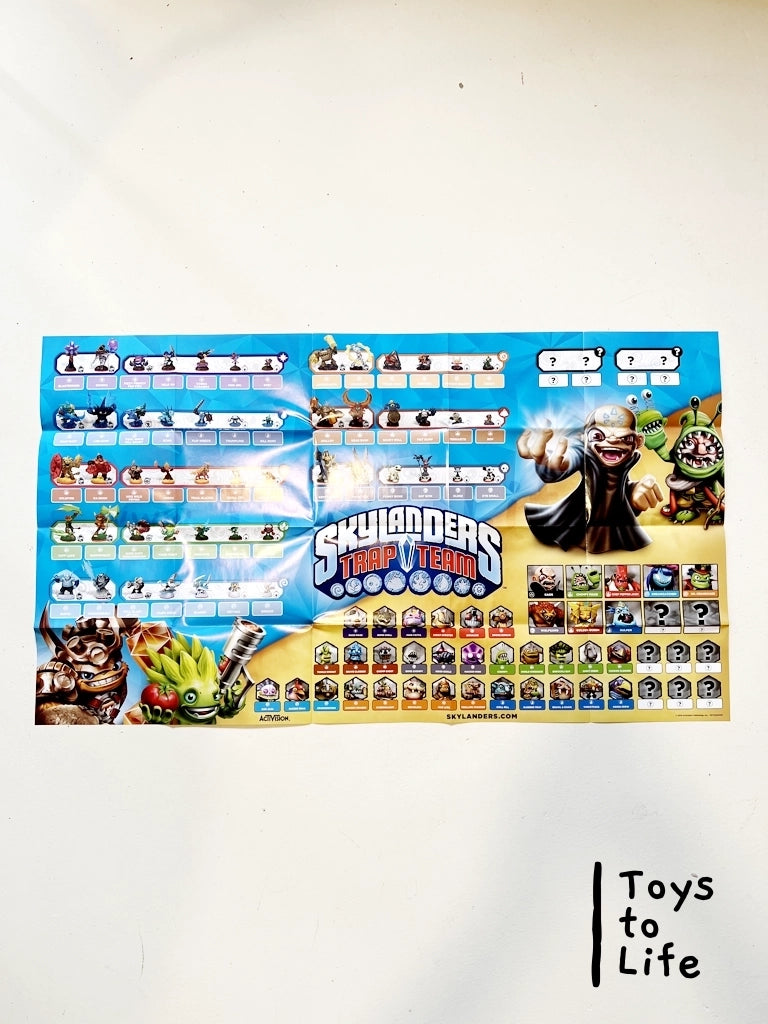 Skylanders Trap Team Starter Pack Poster