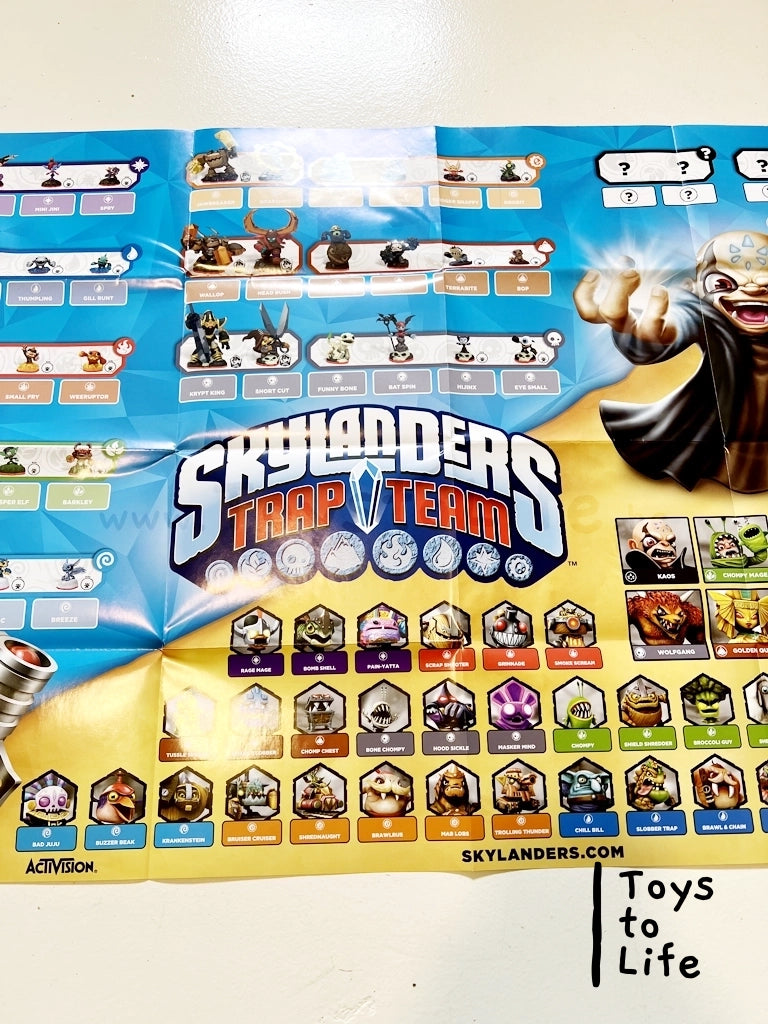 Skylanders Trap Team Starter Pack Poster