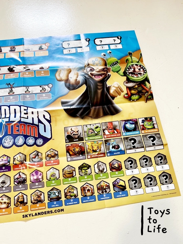 Skylanders Trap Team Starter Pack Poster
