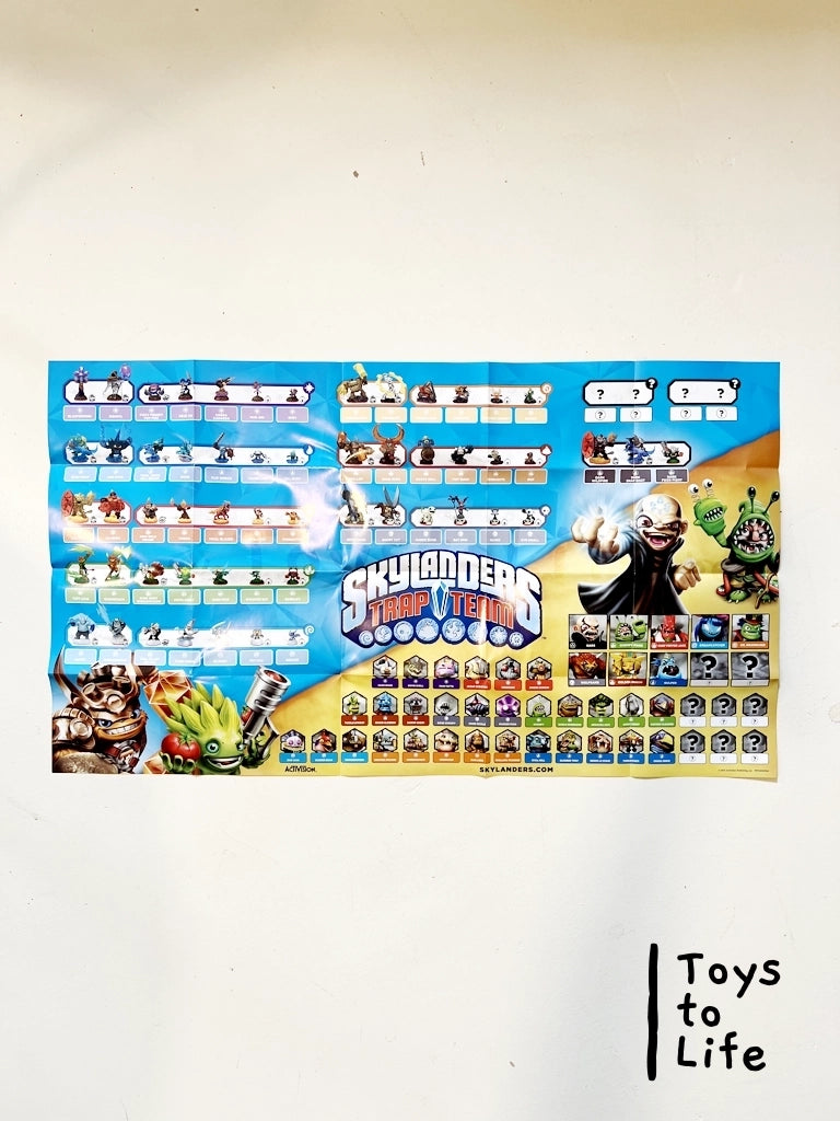 Skylanders Trap Team Dark Starter Pack Poster
