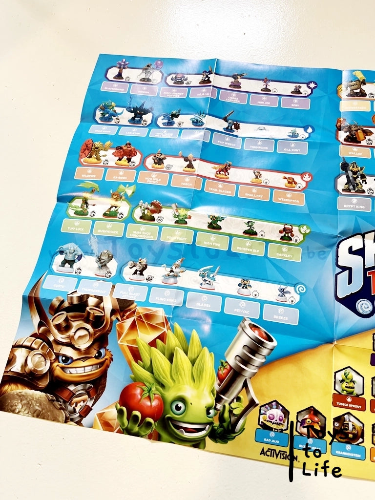 Skylanders Trap Team Dark Starter Pack Poster
