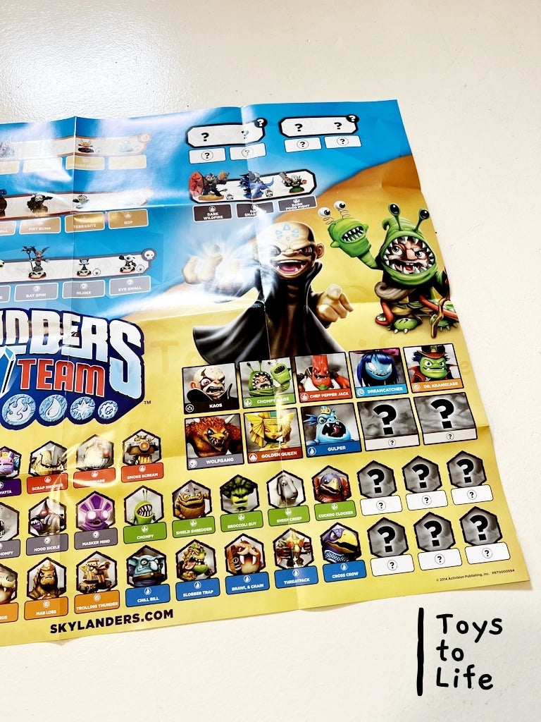 Skylanders Trap Team Dark Starter Pack Poster