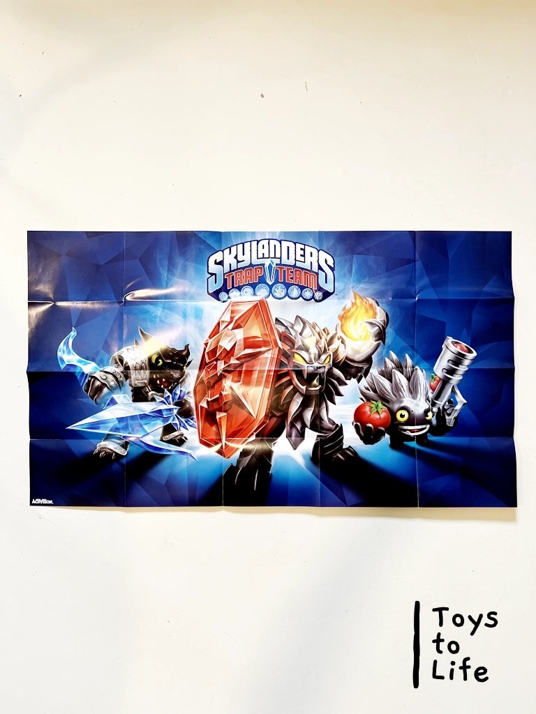 Skylanders Trap Team Dark Starter Pack Poster