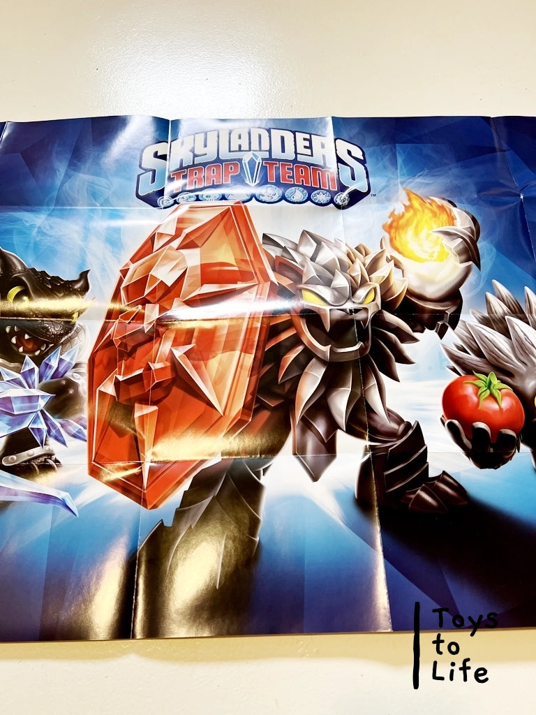 Skylanders Trap Team Dark Starter Pack Poster