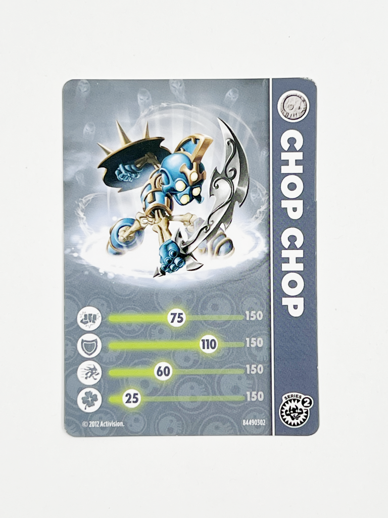 Chop Chop (Stat Card)