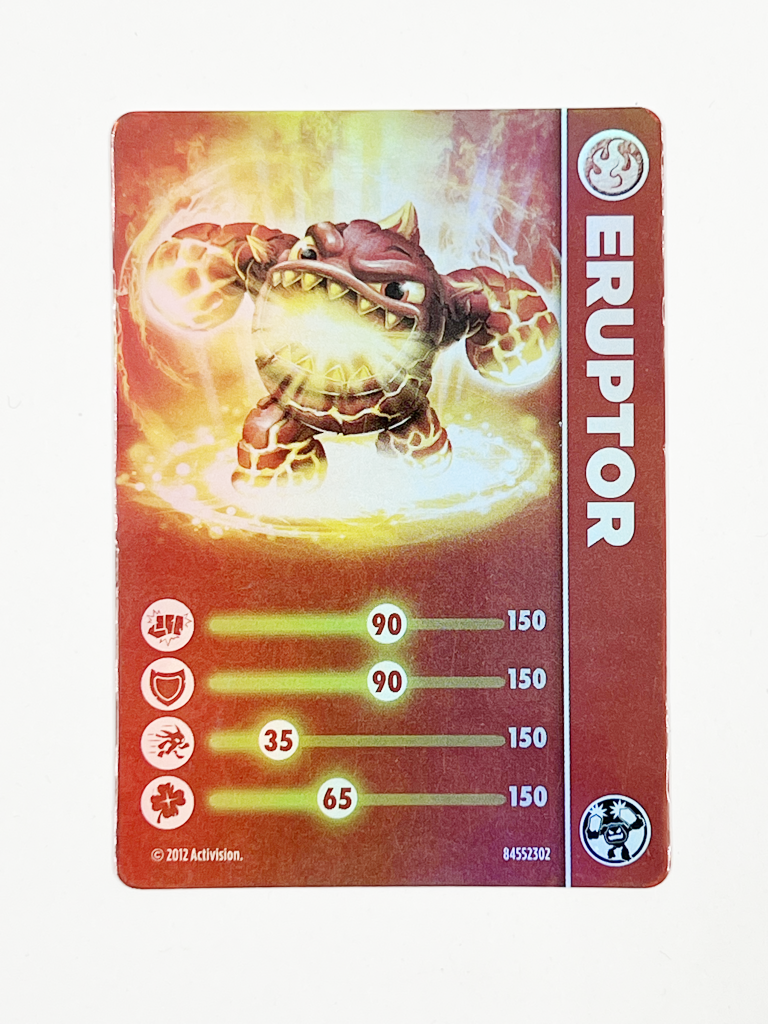 Eruptor Lightcore (Stat Card)