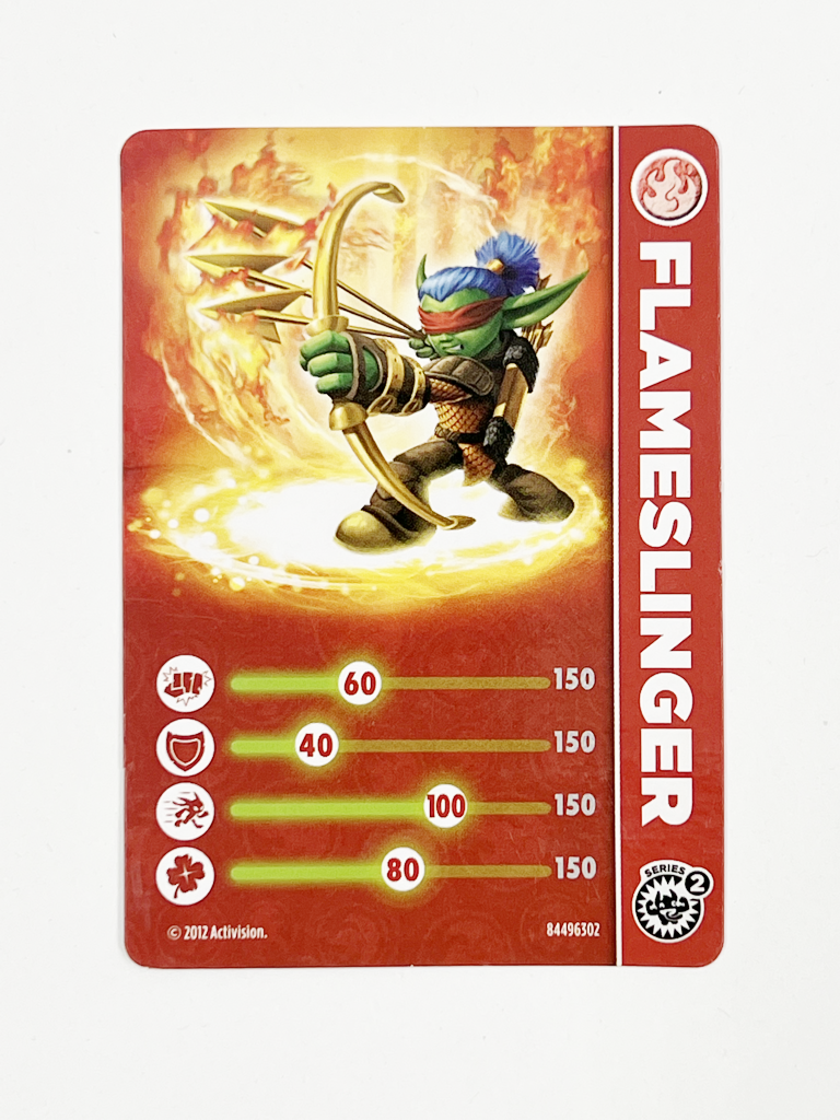 Flameslinger (Stat Card)