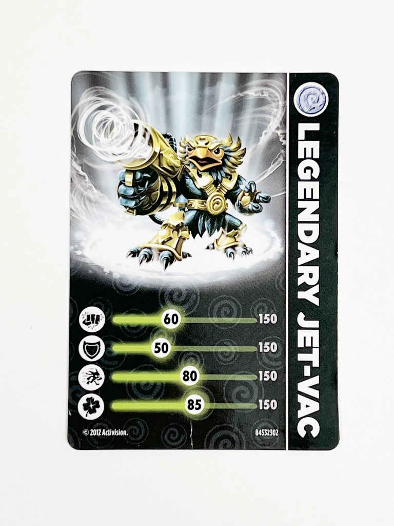 Jet-Vac Legendary (Stat Card SG)