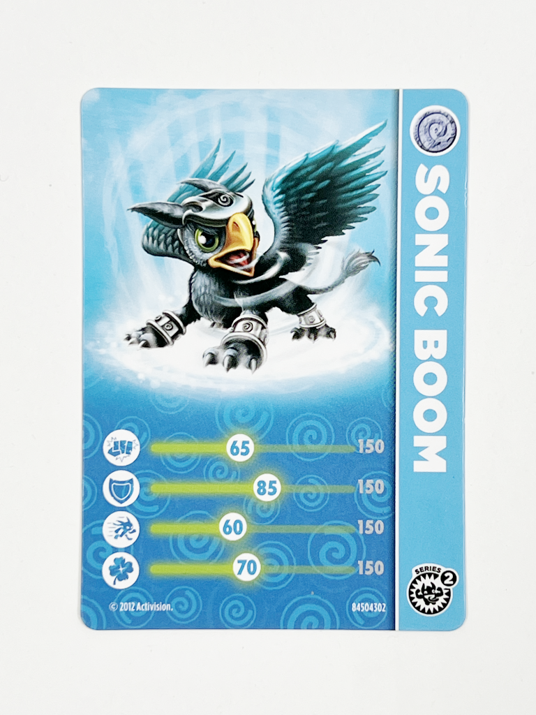 Sonic Boom (Stat Card)