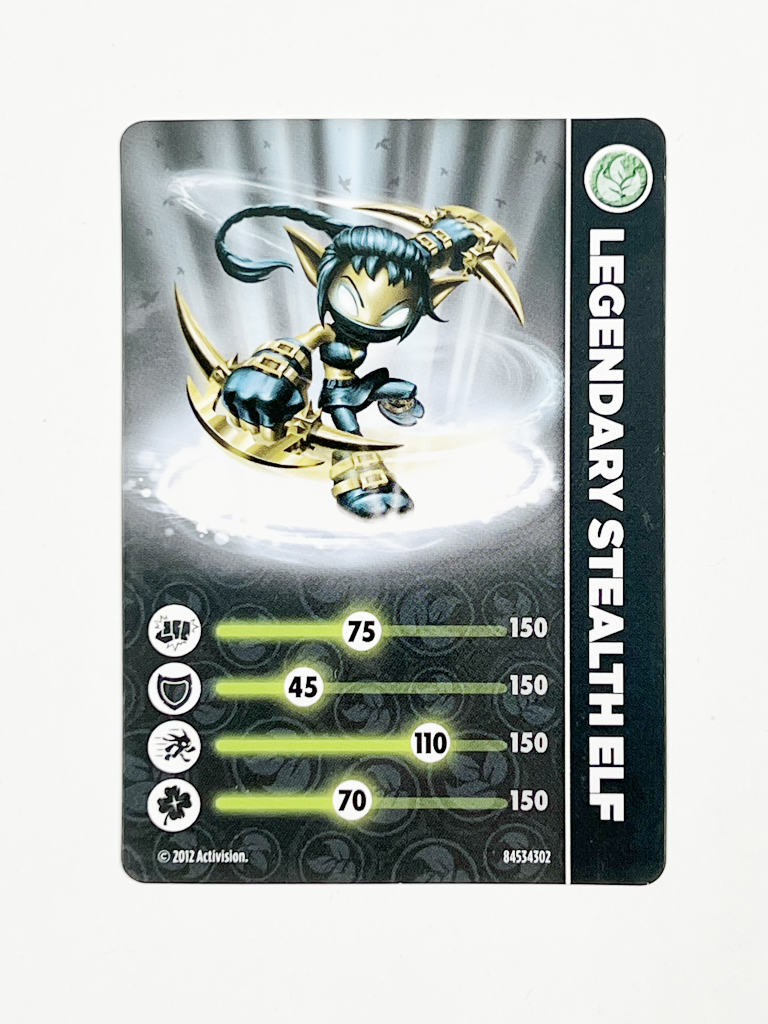 Stealth Elf Legendary (Stat Card)