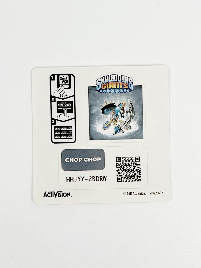 Chop Chop (Sticker Card SG)