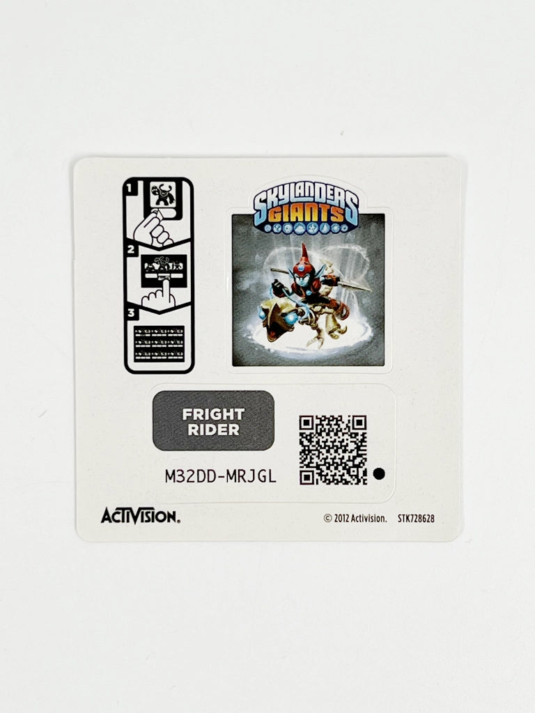 Fright Rider (Sticker Card SG)