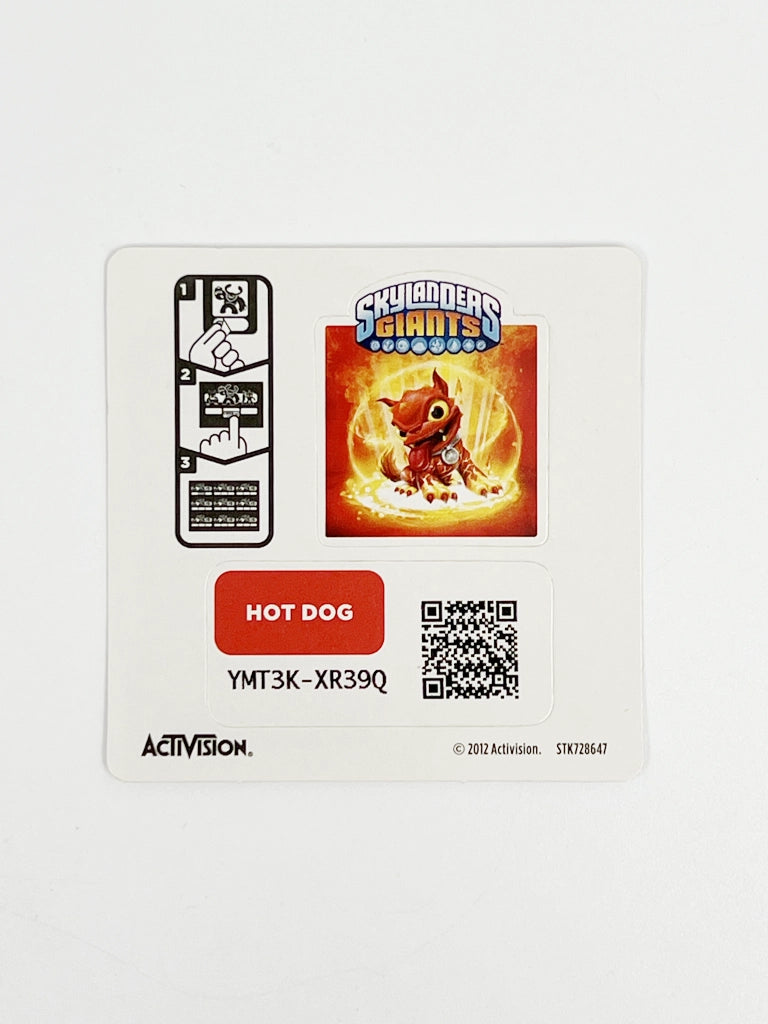 Hot Dog (Sticker Card SG)