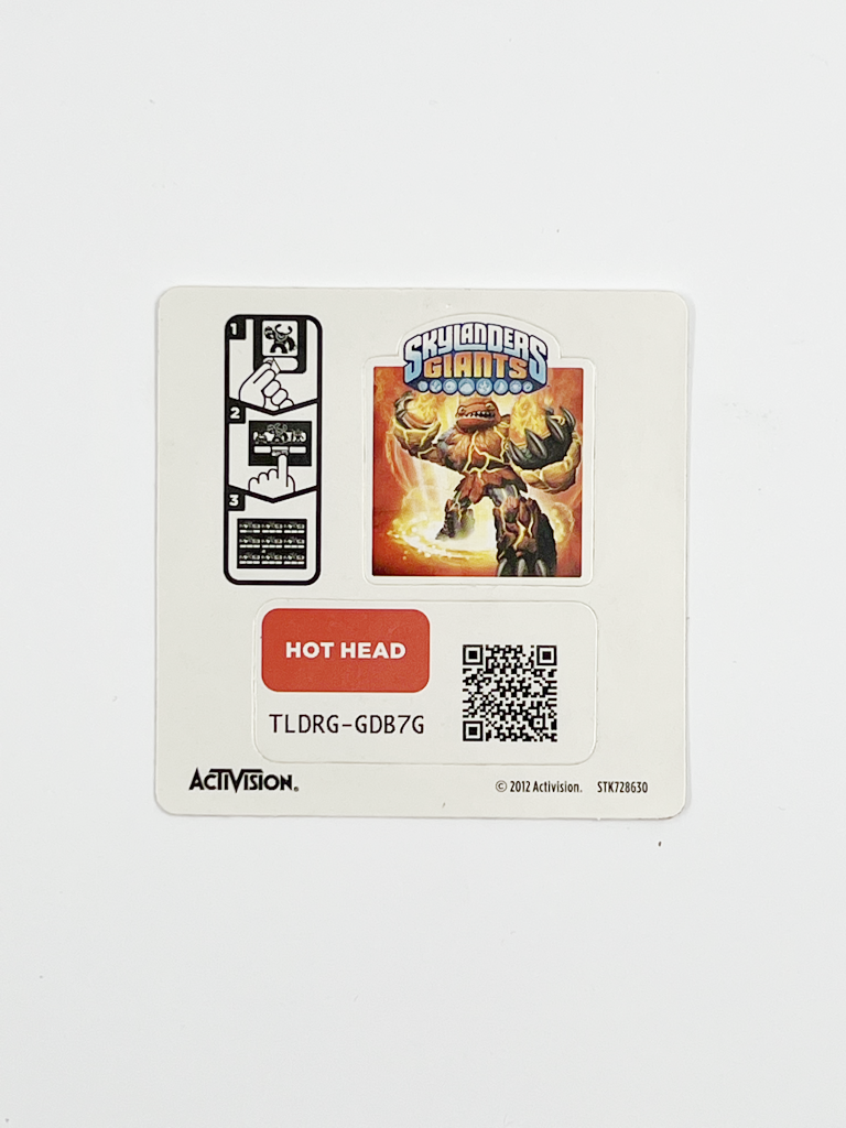 Hot Head (Sticker Card SG)