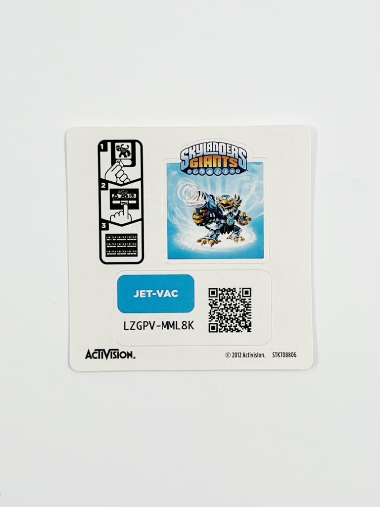 Jet-Vac (Sticker Card SG)