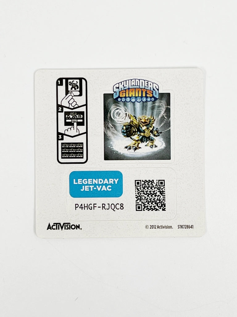 Jet-Vac Legendary (Sticker Card SG)