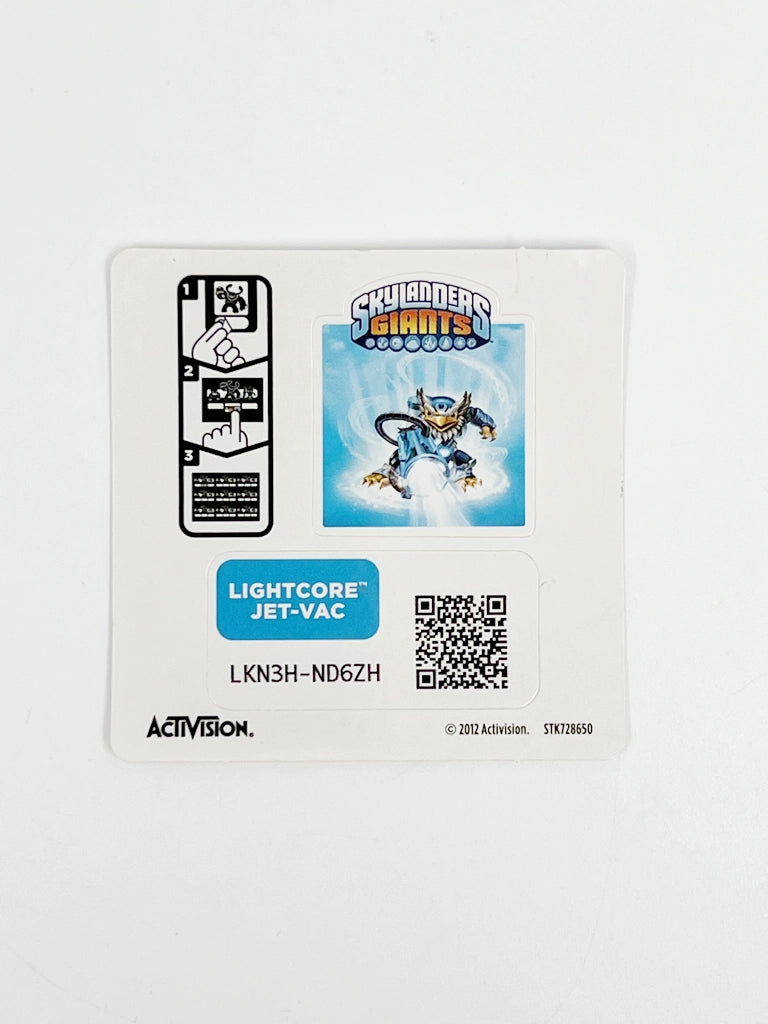 Jet-Vac Lightcore (Sticker Card SG)