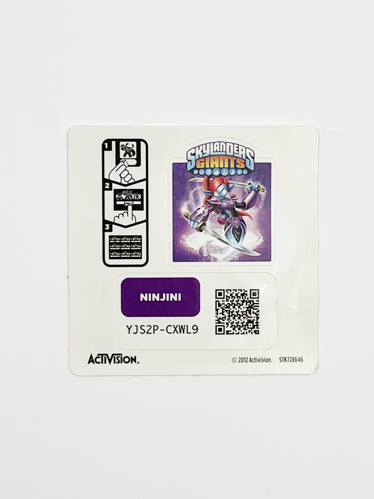 Ninjini (Sticker Card SG)