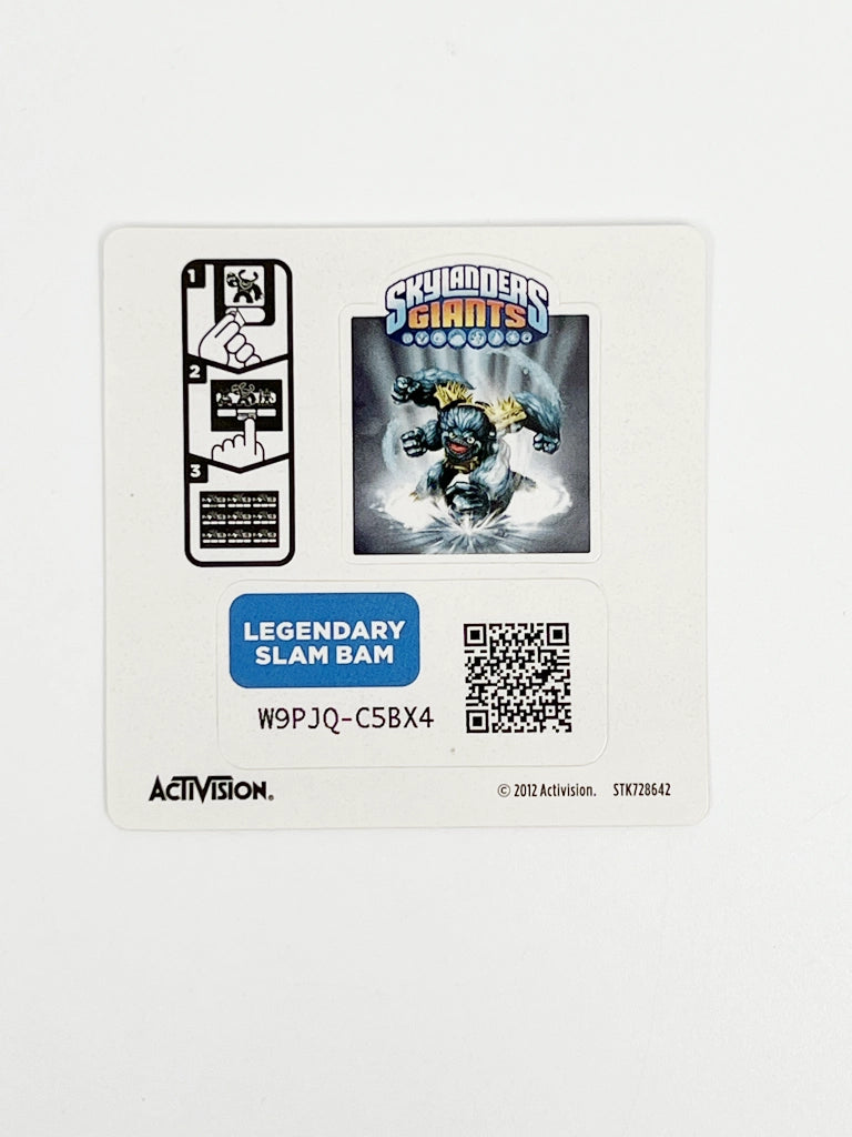Slam Bam Legendary (Sticker Card SG)