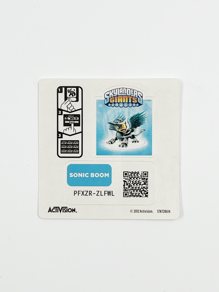 Sonic Boom (Sticker Card SG)
