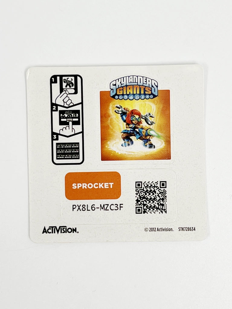 Sprocket (Sticker Card SG)