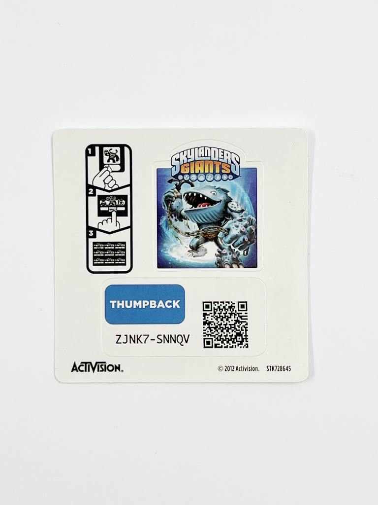 Thumpback (Sticker Card SG)