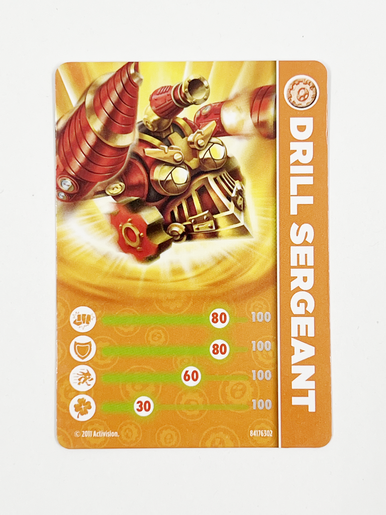 Drill Sergeant (Stat Card)