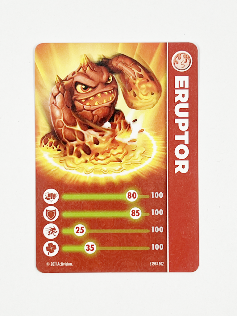 Eruptor (Stat Card)