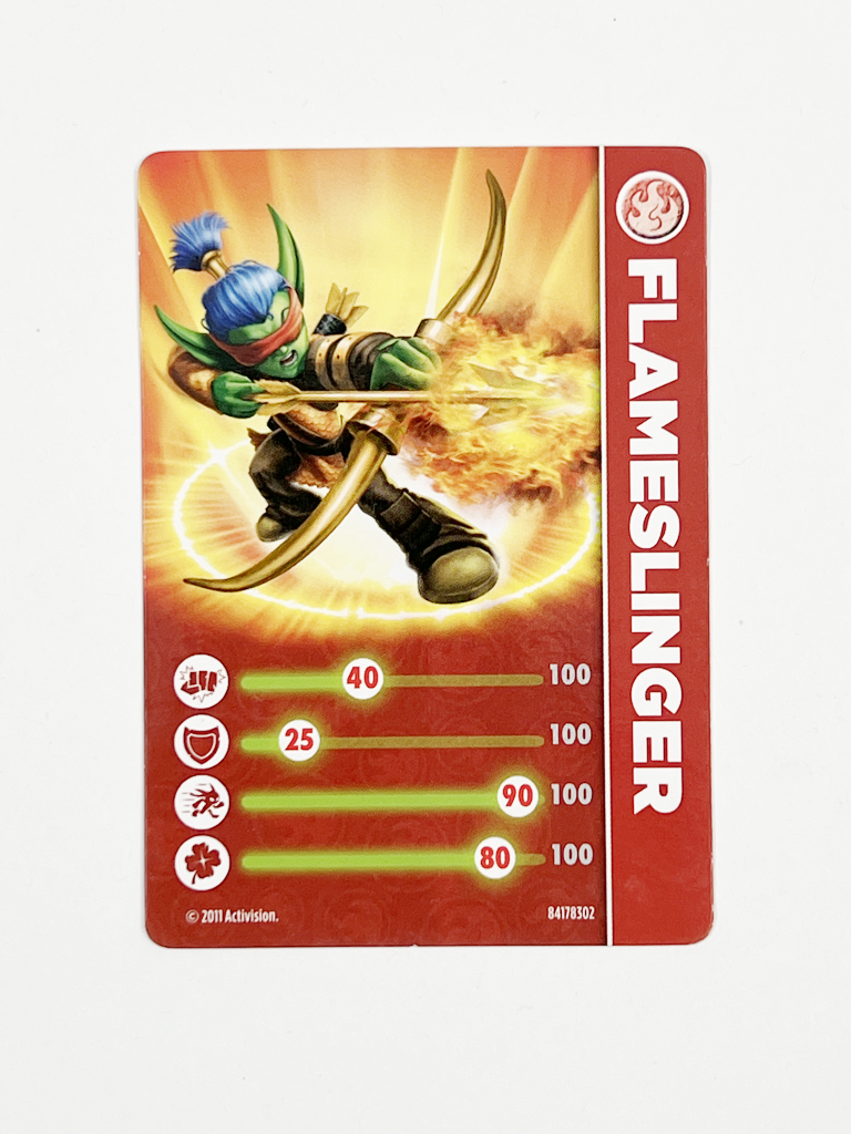 Flameslinger (Stat Card)