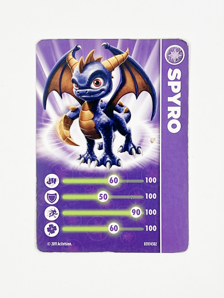 Spyro (Stat Card)